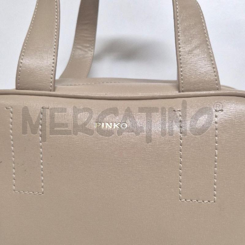 BORSA DONNA PINKO BEIGE CON DOPPIO INTERNO CON STRASS | Mercatino dell'Usato Cervia 2