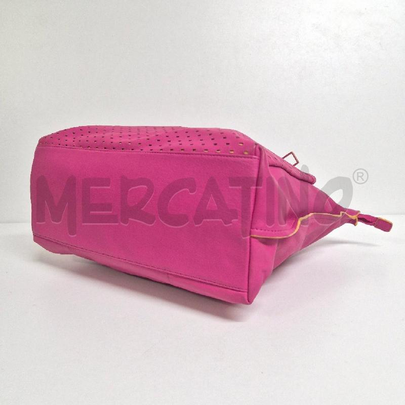 BORSA DONNA PIQUADRO FUCSIA TRAFORATA | Mercatino dell'Usato Cervia 4