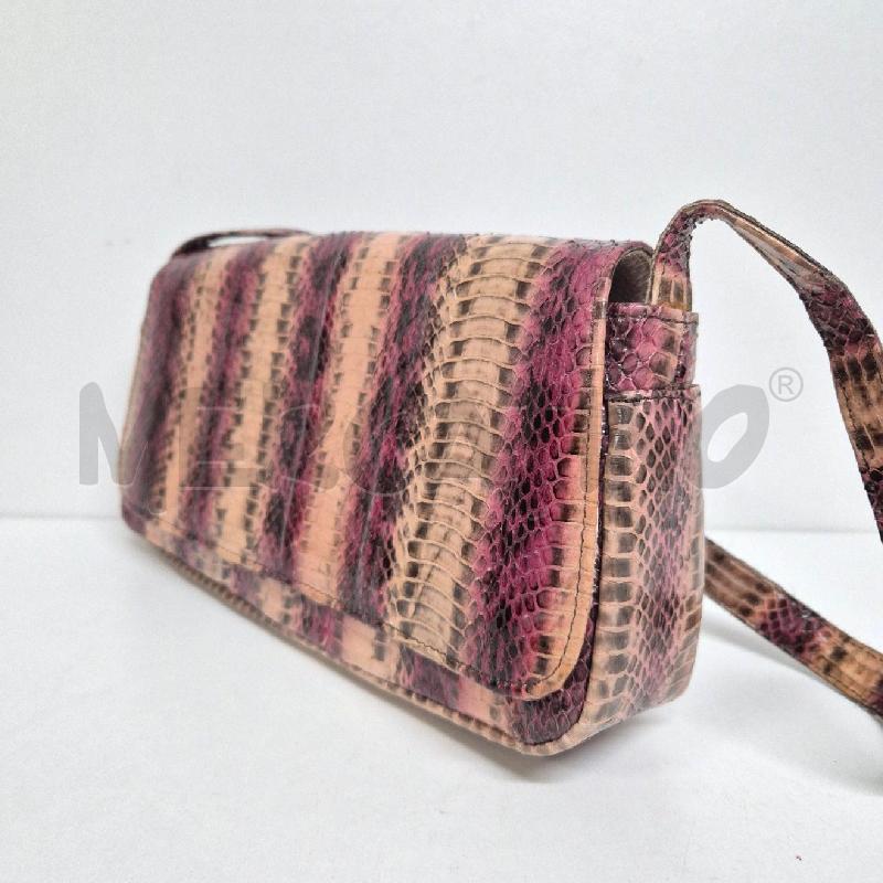 BORSA DONNA PITONE E ANGUILLA ARTIGIANALE  | Mercatino dell'Usato Cervia 3