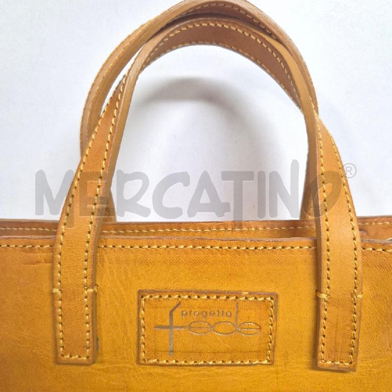 BORSA DONNA PROGETTO FEDE SENAPE VERDE | Mercatino dell'Usato Cervia 2