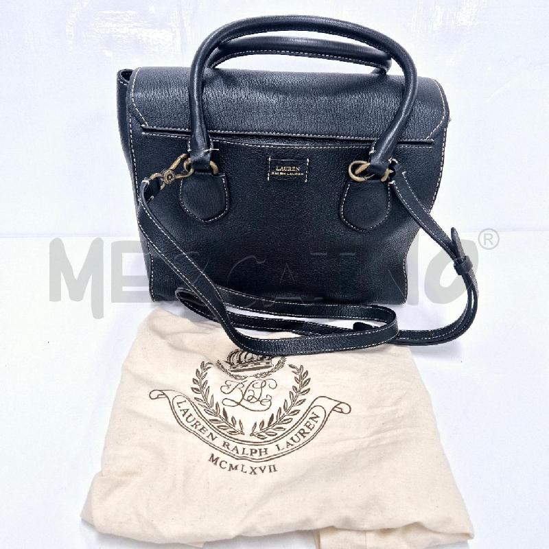BORSA DONNA RALPH LAUREN NERA  | Mercatino dell'Usato Cervia 5
