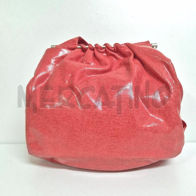 BORSA DONNA RENATO ANGI ARAGOSTA PELLE STAMPA RETTILE | Mercatino dell'Usato Cervia 3