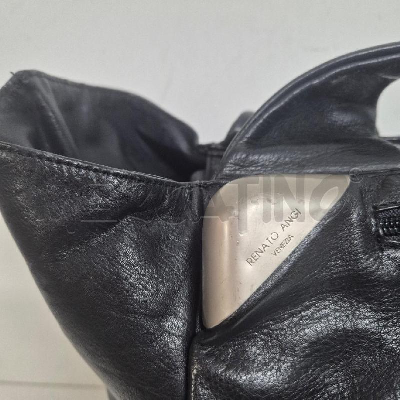 BORSA DONNA RENATO ANGI NERO PELLE | Mercatino dell'Usato Cervia 2