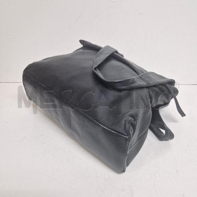 BORSA DONNA RENATO ANGI NERO PELLE | Mercatino dell'Usato Cervia 4