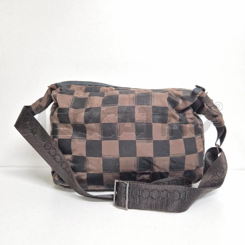 BORSA DONNA ROCCOBAROCCO MARRONE QUADRI | Mercatino dell'Usato Cervia 2