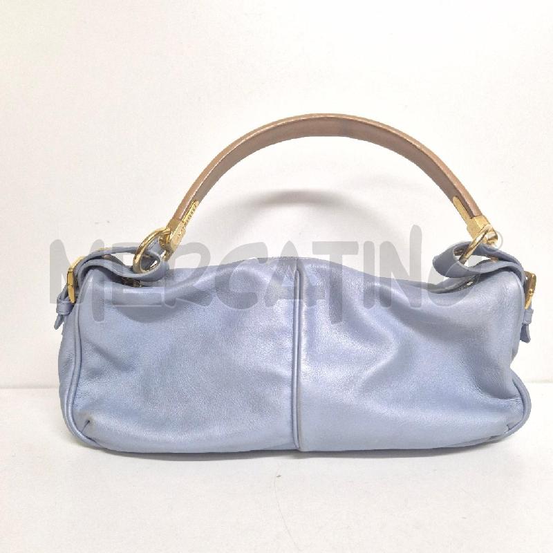BORSA DONNA SERGIO ROSSI AZZURRO  | Mercatino dell'Usato Cervia 2