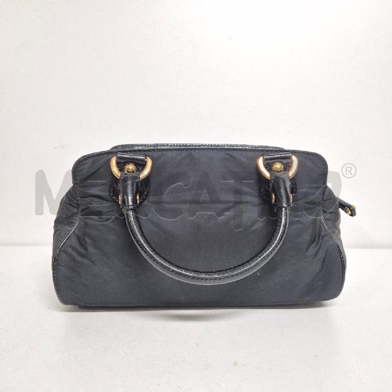 BORSA DONNA TOD'S NERA STOFFA E VERNICE | Mercatino dell'Usato Cervia 2