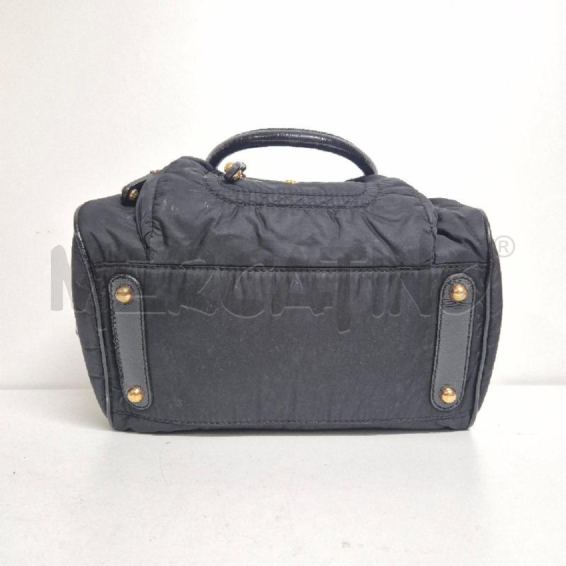 BORSA DONNA TOD'S NERA STOFFA E VERNICE | Mercatino dell'Usato Cervia 4