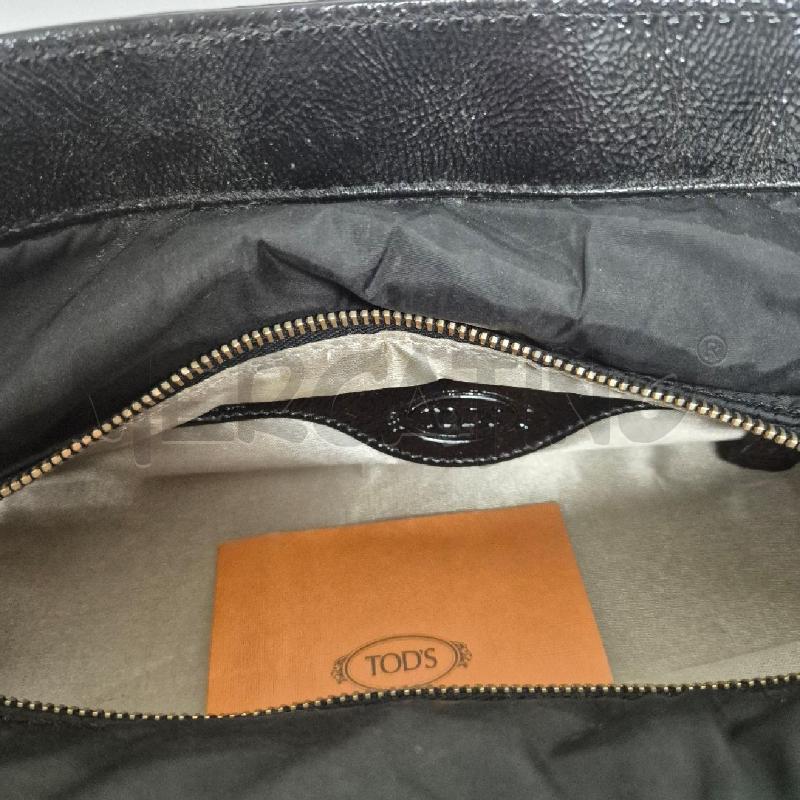 BORSA DONNA TOD'S NERA STOFFA E VERNICE | Mercatino dell'Usato Cervia 5
