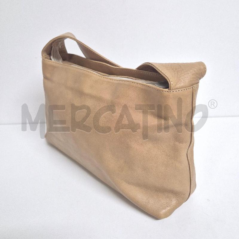 BORSA DONNA YURI PELLE BEIGE | Mercatino dell'Usato Cervia 3