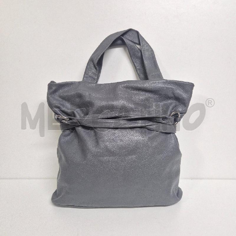 BORSA DONNA YURI PELLE GRIGIA  | Mercatino dell'Usato Cervia 1