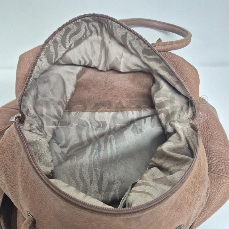 BORSA DONNA YURI PELLE MARRONE CON MANICI E TRACOLLA | Mercatino dell'Usato Cervia 5