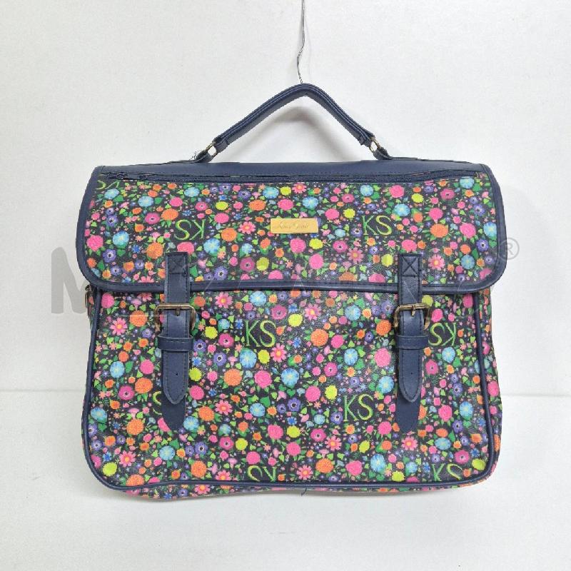BORSONE KEN SCOTT BLU FIORI | Mercatino dell'Usato Cervia 1