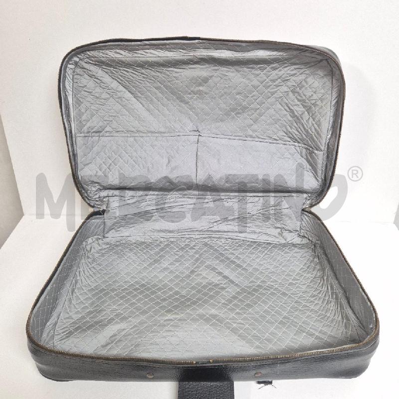 BORSONE VINTAGE NERO PELLE MARTELLATA | Mercatino dell'Usato Cervia 5