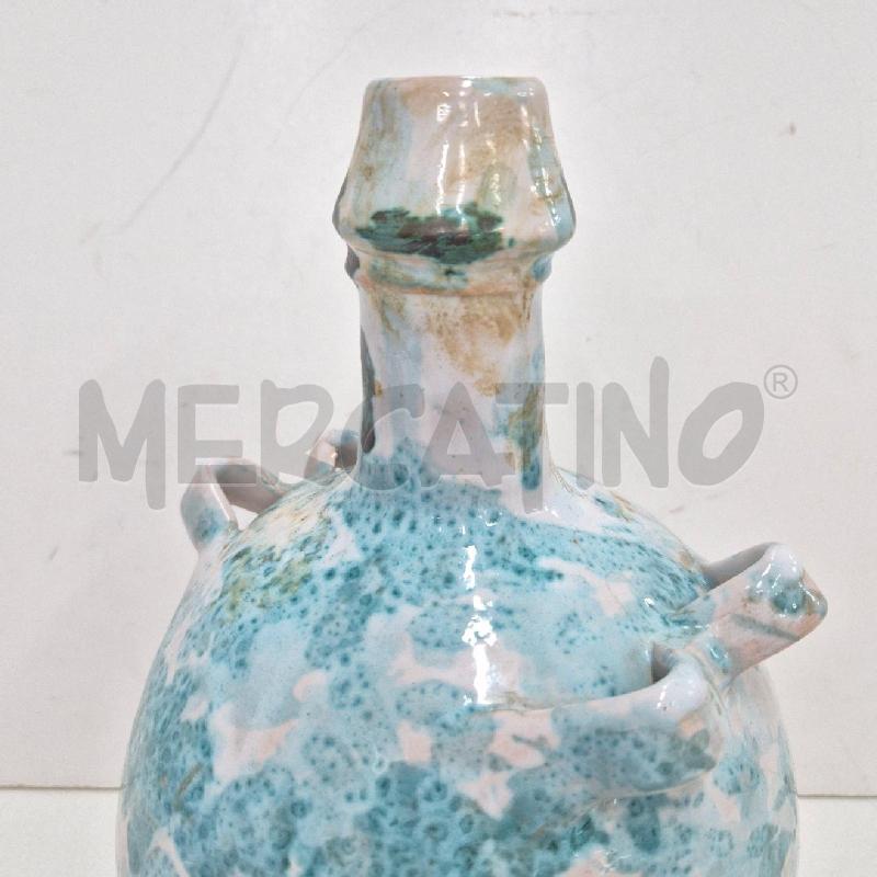 BOTTICELLA CERAMICA CACF FAENZA BIANCA AZZURRA | Mercatino dell'Usato Cervia 2