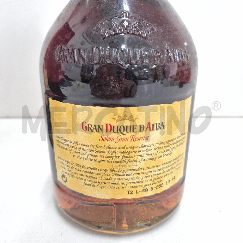 BOTTIGLIA BRANDY GRAN DUQUE DALBA | Mercatino dell'Usato Cervia 4