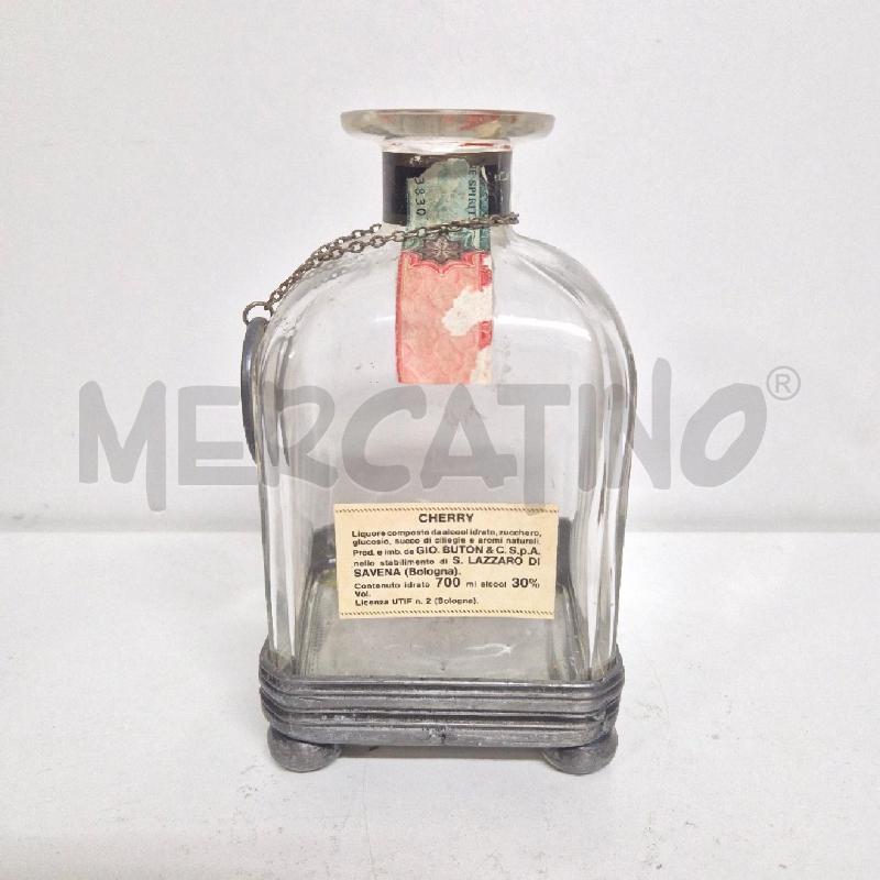 BOTTIGLIA CHERRY VETRO BASE PELTRO | Mercatino dell'Usato Cervia 3