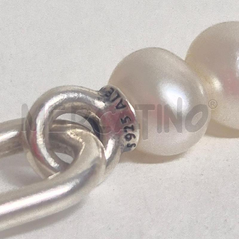 BRACCIALETTO PANDORA ME CON PERLE COLTIVATE D'ACQUA DOLCE BIANCHE | Mercatino dell'Usato Cervia 5