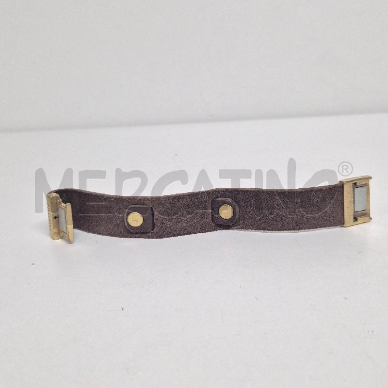 BRACCIALETTO PELLE PILGRIM SERPENTE MARRONE | Mercatino dell'Usato Cervia 4