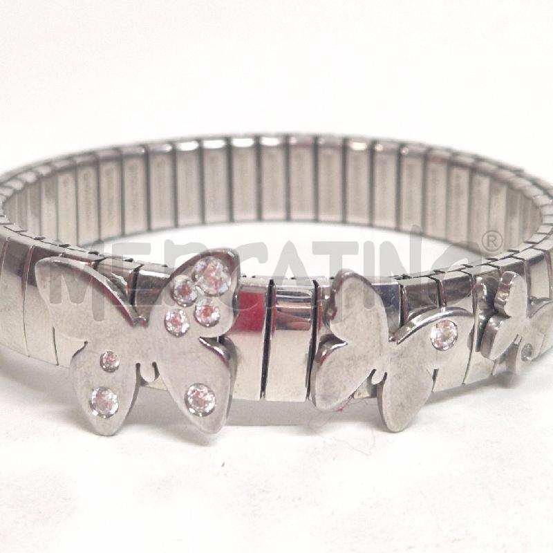 BRACCIALE ELASTICO NOMINATION FARFALLE STRASS | Mercatino dell'Usato Cervia 3