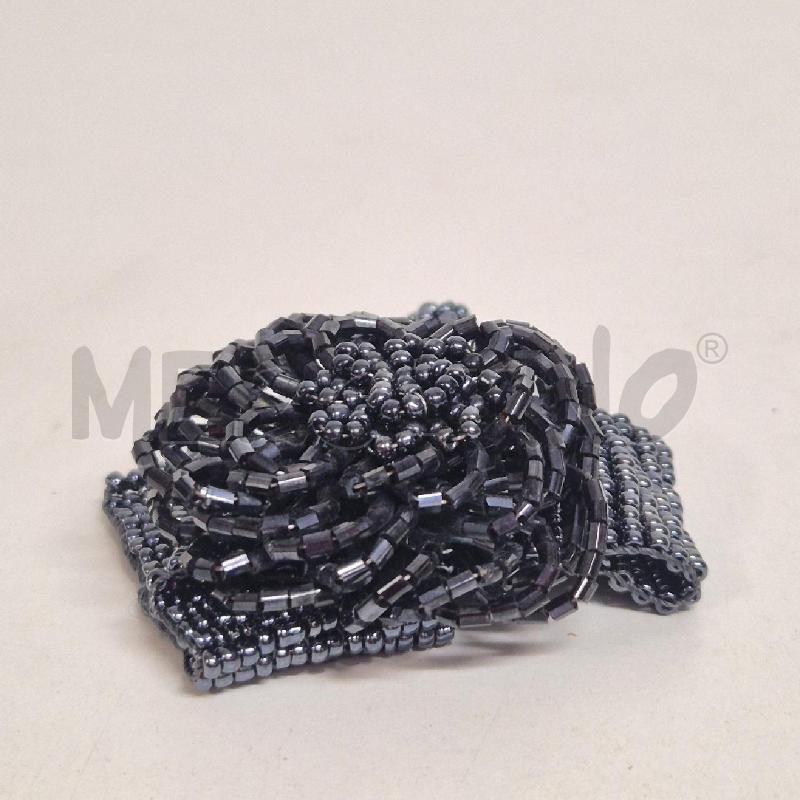 BRACCIALE PERLINE BLU FIORE  | Mercatino dell'Usato Cervia 5