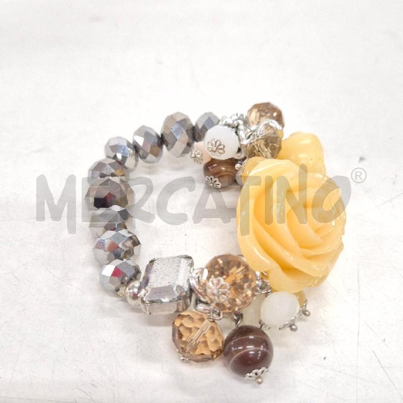 BRACCIALE SODINI CON FIORI  | Mercatino dell'Usato Cervia 1