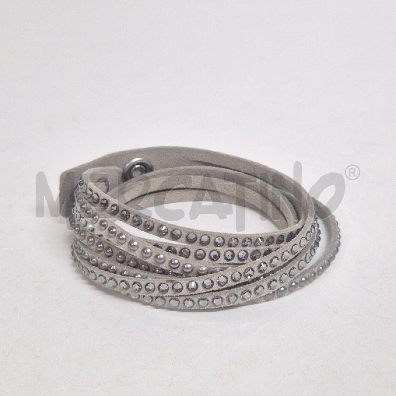 BRACCIALE SWAROVSKY GRIGIO STRASS | Mercatino dell'Usato Cervia 3