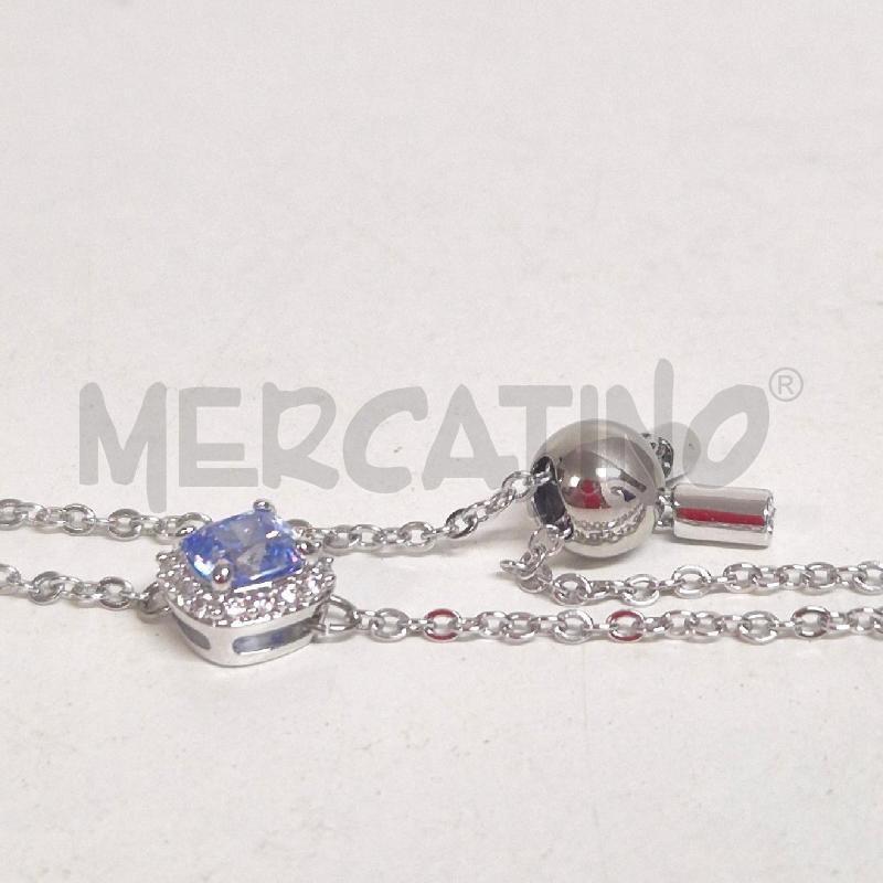 BRACCIALE SWAROVSKY TRIANGOLO AZZURRO | Mercatino dell'Usato Cervia 4