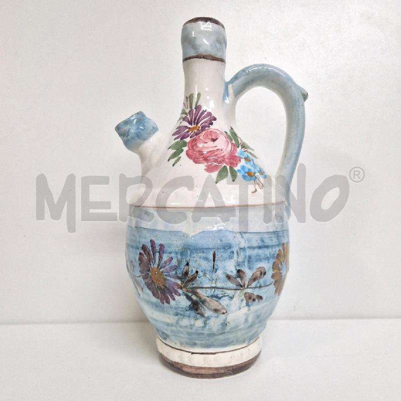 BROCCA CERAMICA BIANCA AZZURRA  | Mercatino dell'Usato Cervia 1