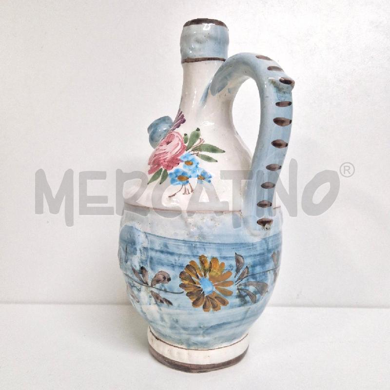BROCCA CERAMICA BIANCA AZZURRA  | Mercatino dell'Usato Cervia 2