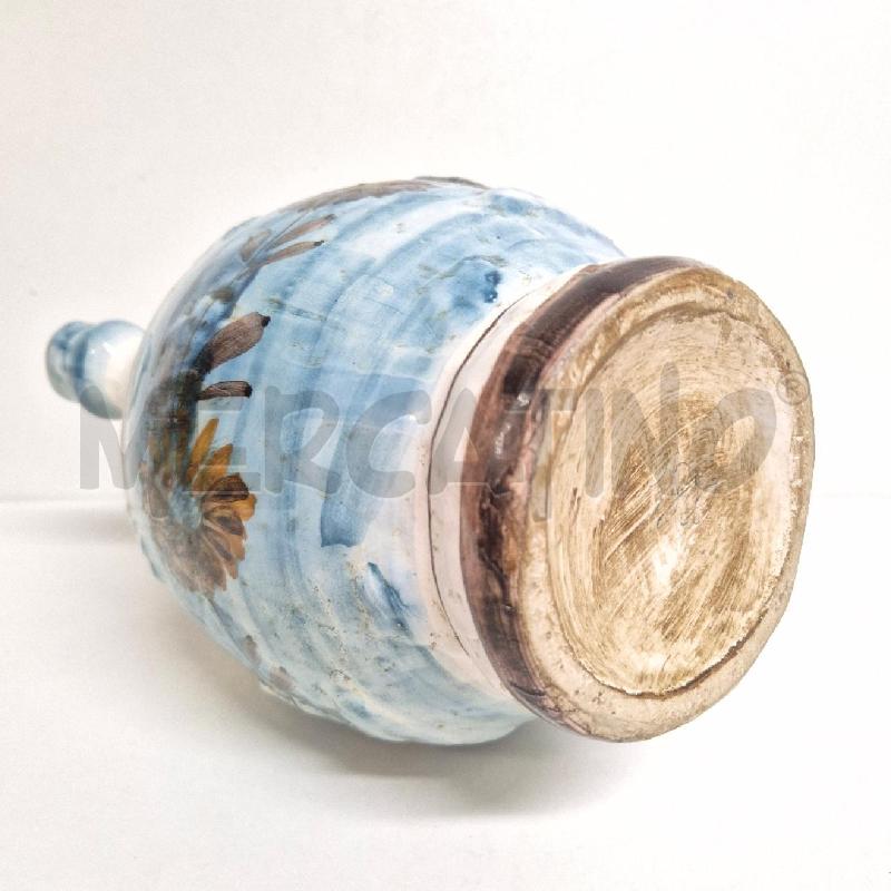 BROCCA CERAMICA BIANCA AZZURRA  | Mercatino dell'Usato Cervia 4