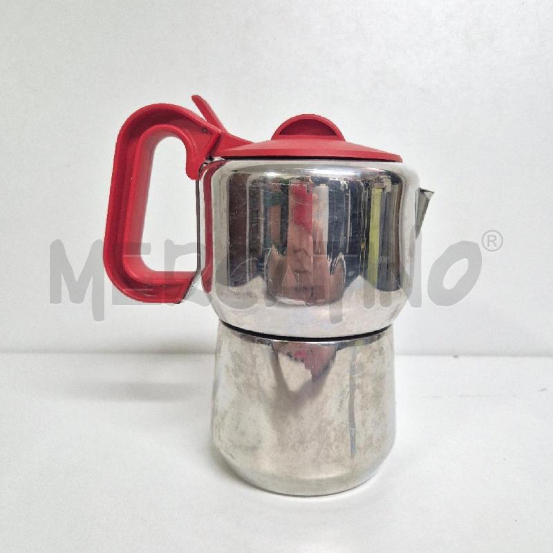 CAFFETTIERA LAGOSTINA MANICO ROSSO VINTAGE | Mercatino dell'Usato Cervia 1