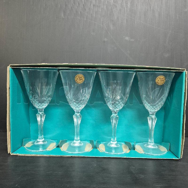 CALICI PZ.4 CRISTAL DE FLANDRE SALZBURG | Mercatino dell'Usato Cervia 1