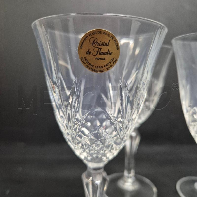 CALICI PZ.4 CRISTAL DE FLANDRE SALZBURG | Mercatino dell'Usato Cervia 3