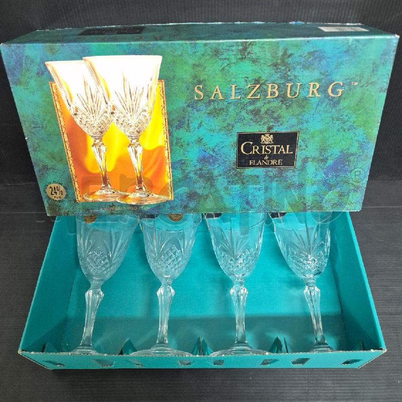 CALICI PZ.4 CRISTAL DE FLANDRE SALZBURG | Mercatino dell'Usato Cervia 5