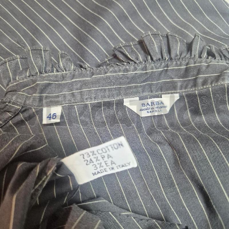 CAMICIA DONNA BARBA GRIGIA GESSATA  | Mercatino dell'Usato Cervia 5