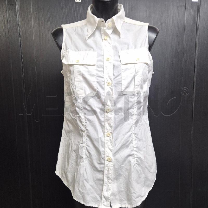 CAMICIA DONNA C.P COMPANY SMANICATA BIANCA | Mercatino dell'Usato Cervia 1