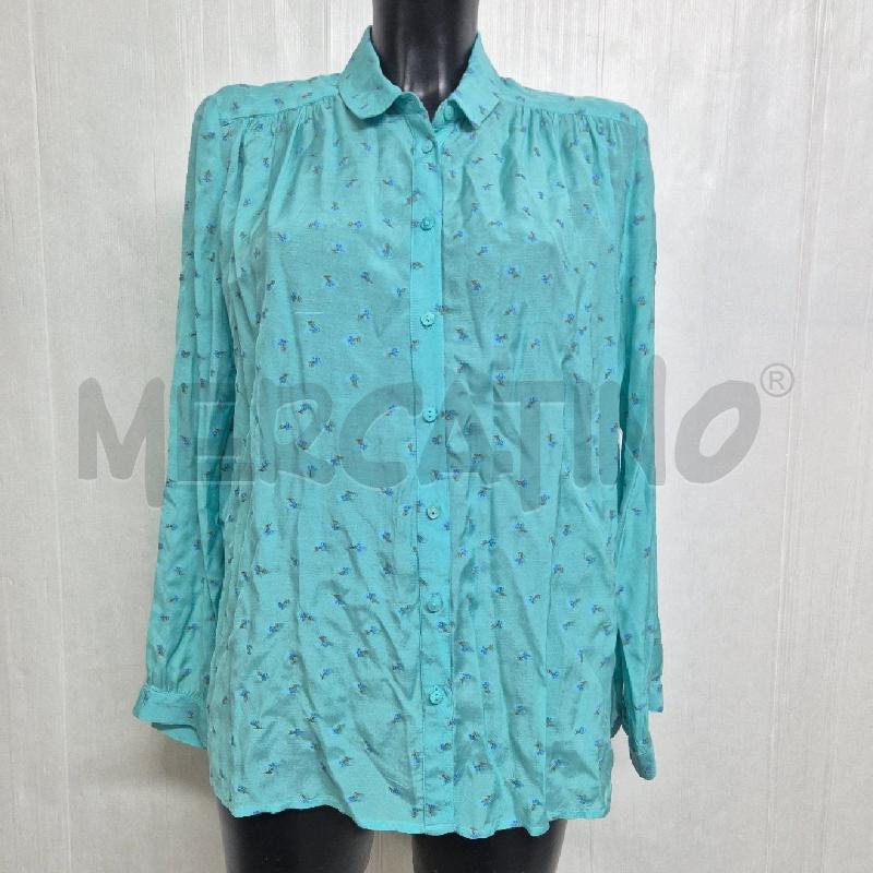 CAMICIA DONNA DES PETITS HAUTS AZZURRA FIORI | Mercatino dell'Usato Cervia 1