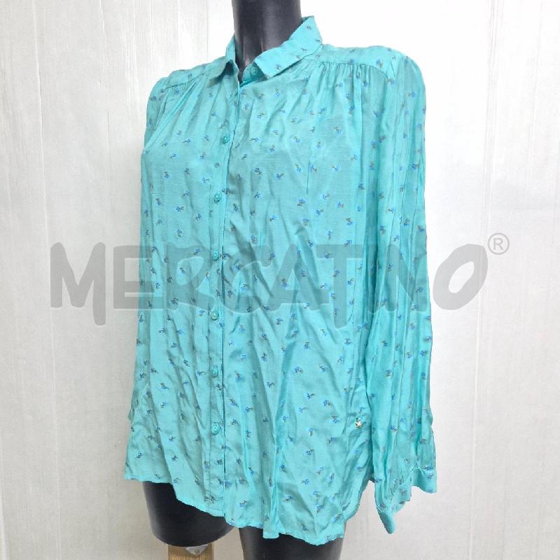 CAMICIA DONNA DES PETITS HAUTS AZZURRA FIORI | Mercatino dell'Usato Cervia 3