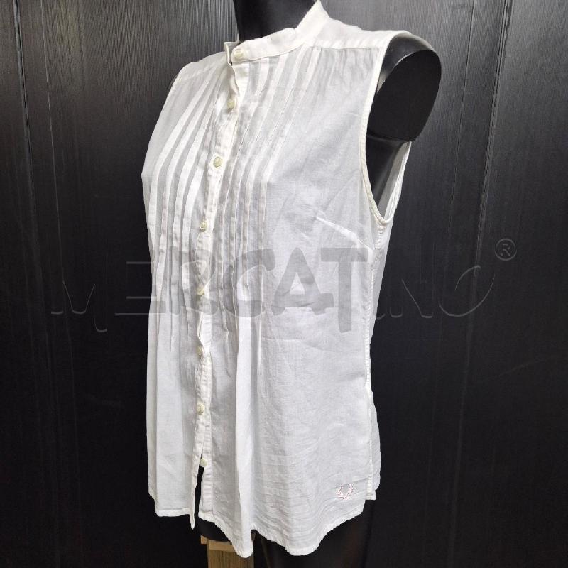 CAMICIA DONNA FRED PERRY BIANCA 100% COTONE | Mercatino dell'Usato Cervia 3
