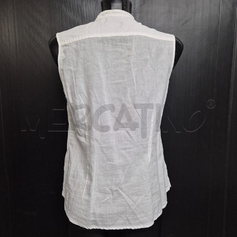 CAMICIA DONNA FRED PERRY BIANCA 100% COTONE | Mercatino dell'Usato Cervia 4