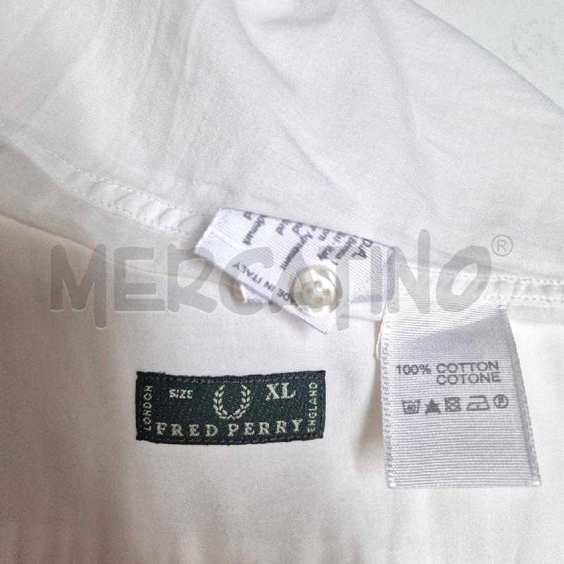 CAMICIA DONNA FRED PERRY BIANCA 100% COTONE | Mercatino dell'Usato Cervia 5