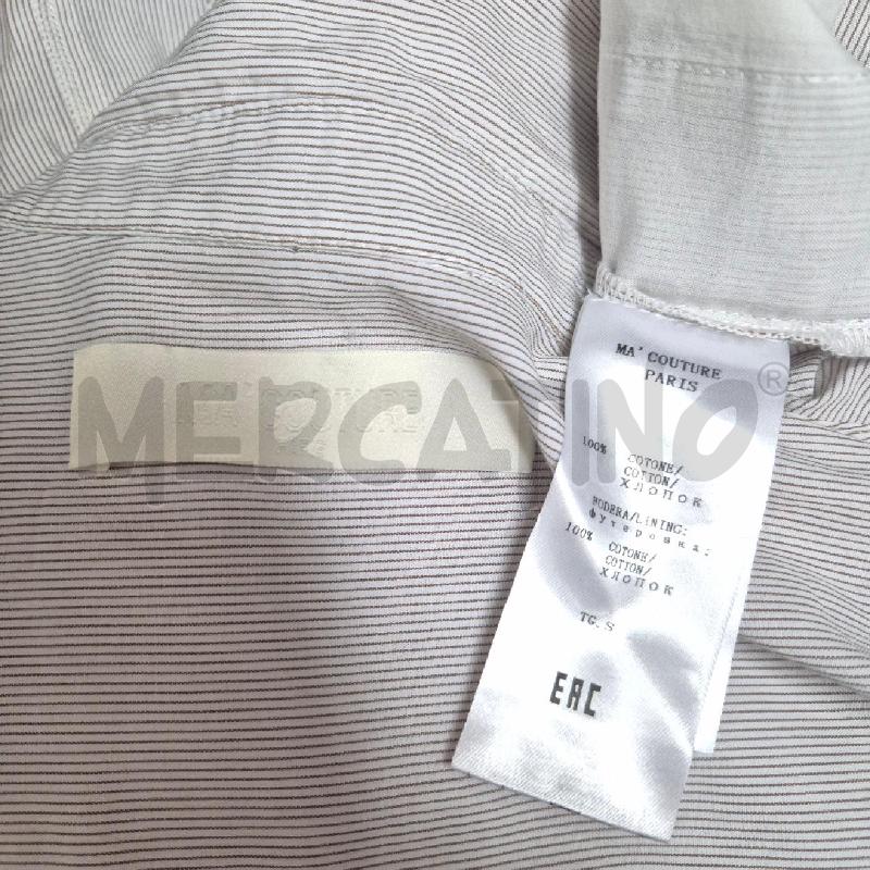 CAMICIA DONNA MA.. COUTURE BEIGE RIGHE | Mercatino dell'Usato Cervia 5
