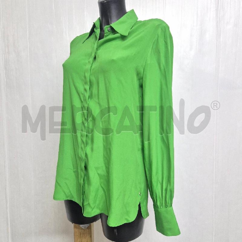 CAMICIA DONNA OTTOD'AME VERDE MISTO SETA | Mercatino dell'Usato Cervia 3