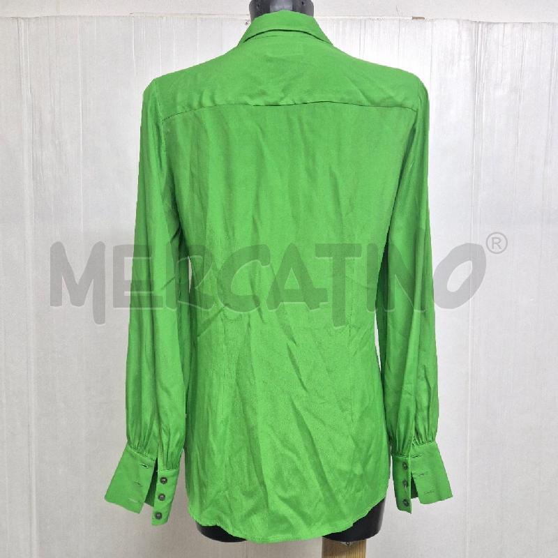 CAMICIA DONNA OTTOD'AME VERDE MISTO SETA | Mercatino dell'Usato Cervia 4