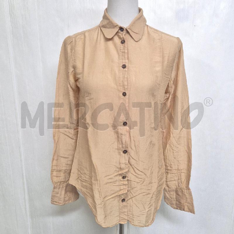 CAMICIA DONNA SHIRT SABBIA SETA/COTONE | Mercatino dell'Usato Cervia 1