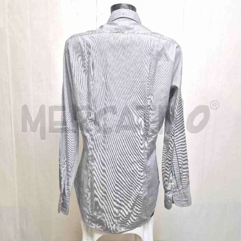 CAMICIA DONNA TRUZZI GESSATA BIANCA NERA | Mercatino dell'Usato Cervia 3