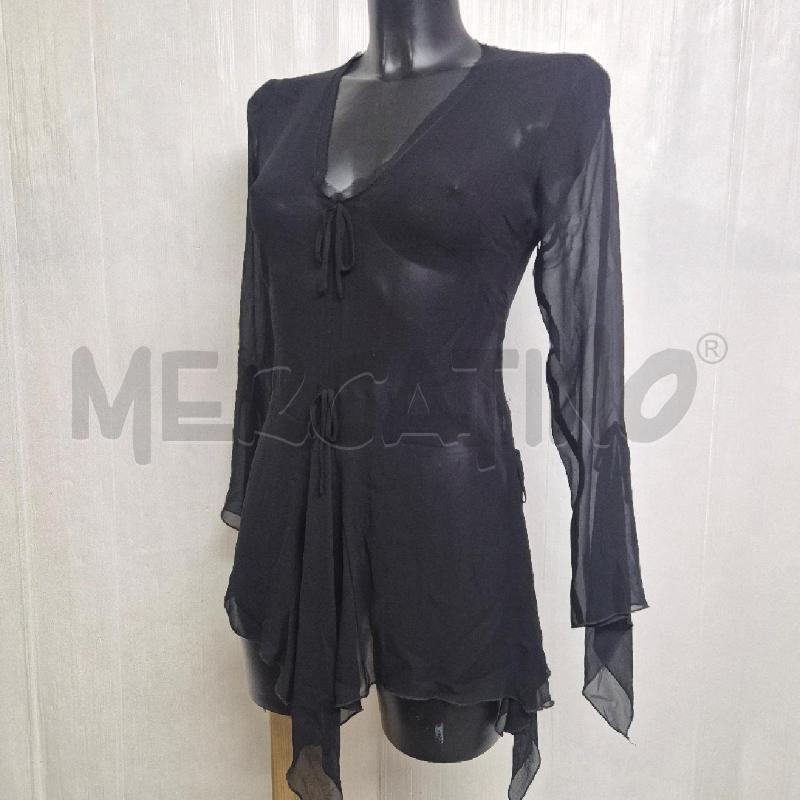 CAMICIA DONNA X'S SETA NERO | Mercatino dell'Usato Cervia 3