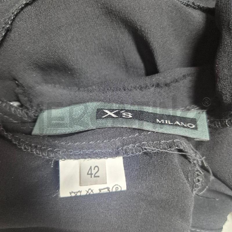 CAMICIA DONNA X'S SETA NERO | Mercatino dell'Usato Cervia 5