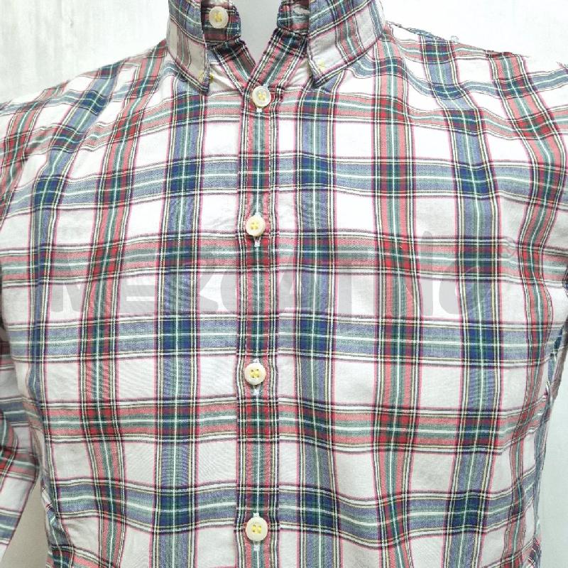 CAMICIA UOMO DSQUARED SCOZZESE BIANCA BLU ROSSA | Mercatino dell'Usato Cervia 2